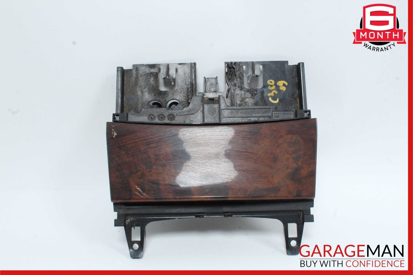 08-17 Mercedes W204 C300 E550 Center Console Ashtray Ash Tray Compartment Wood