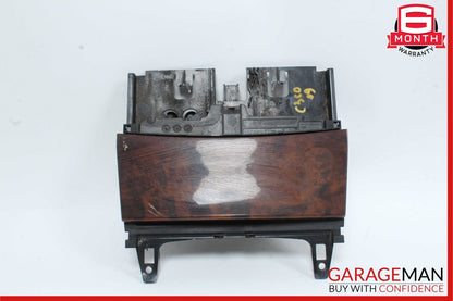 08-17 Mercedes W204 C300 E550 Center Console Ashtray Ash Tray Compartment Wood