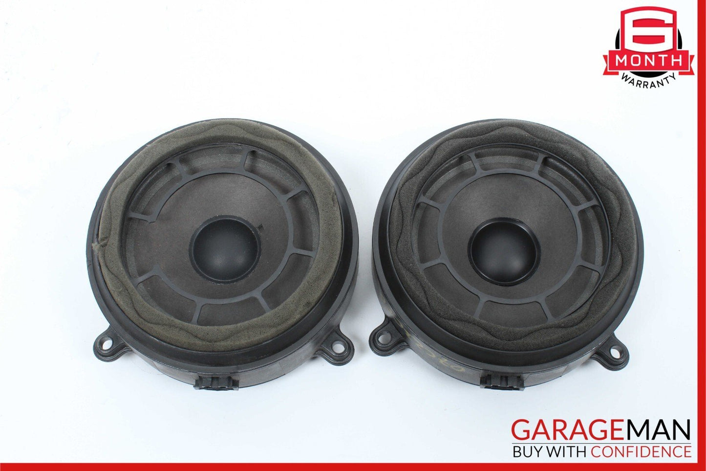 01-07 Mercedes W203 C230 Front Right & Left Side Door Sound Audio Speakers Set