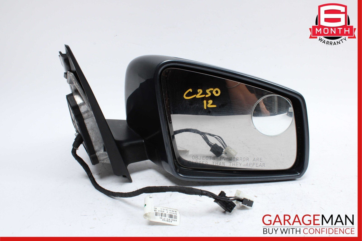 12-14 Mercedes W204 C250 C350 Sedan Front Right Side Rear View Door Mirror OEM