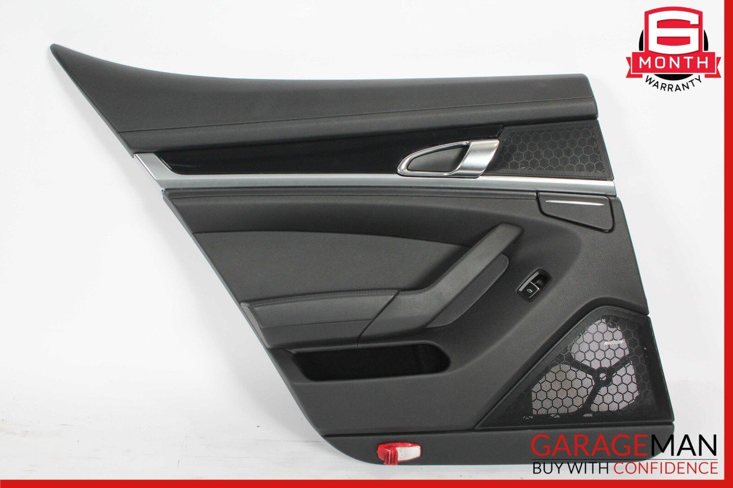 10-16 Porsche Panamera 970 Rear Left Side Interior Door Panel Cover Trim Assy