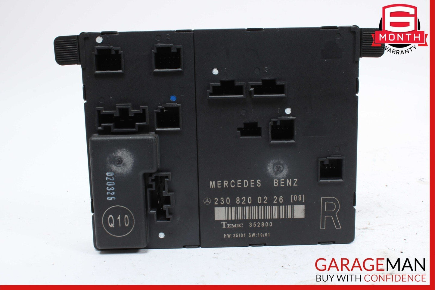 03-12 Mercedes R230 SL550 SL500 SL55 AMG Front Right Side Door Control Module