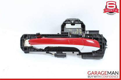 12-14 Mercedes W204 C250 Rear Right Side Exterior Door Handle Red Keyless Go OEM