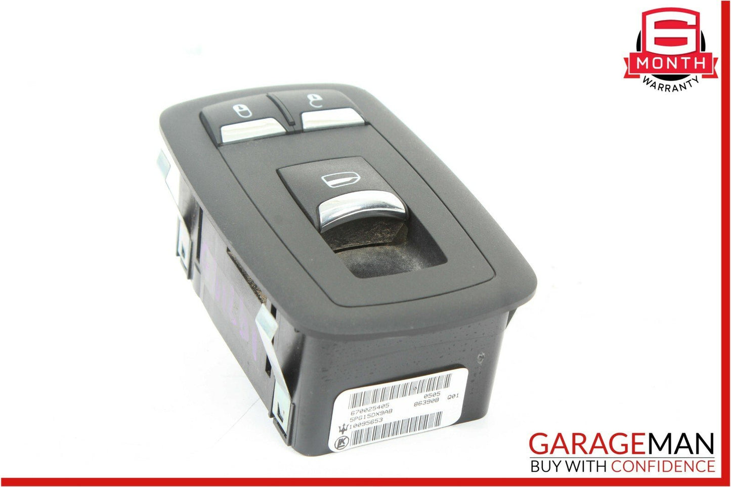 14-17 Maserati Ghibli Rear Left Side Door Window Regulator Switch Control Module