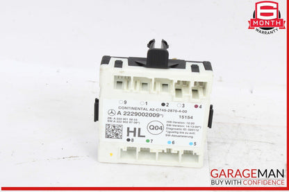15-23 Mercedes W205 C300 4MATIC Rear Left Side Door Control Module Unit OEM