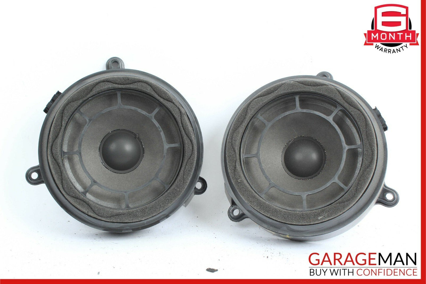 01-07 Mercedes W203 C230 Front Right & Left Side Door Sound Audio Speakers Set