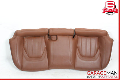 14-17 Maserati Quattroporte M156 Rear Seat Cushion Bottom Lower Brown OEM