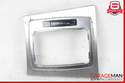 08-14 Mercedes W204 C250 C300 Center Console Shift Trim Cover Panel Bezel OEM