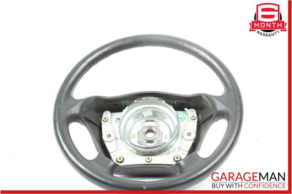 98-05 Mercedes W163 ML320 ML500 Driver 4 Spoke Steering Wheel Black OEM
