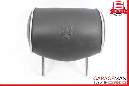 03-13 Maserati Quattroporte M139 Rear Left or Right Seat Headrest Black OEM