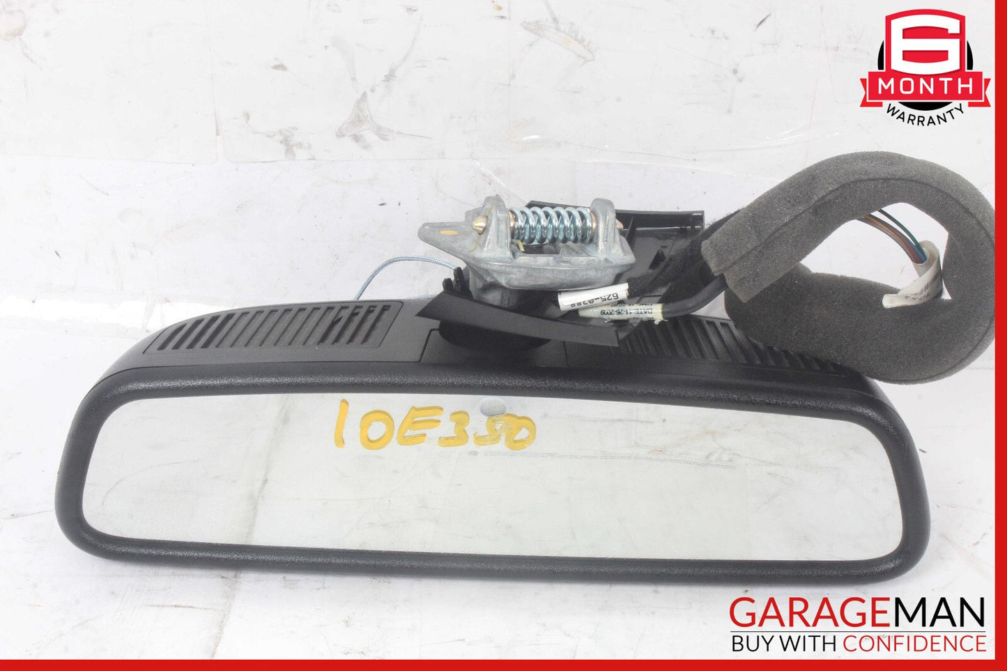 10-16 Mercedes W212 E350 E400 C300 Interior Rear View Mirror Black OEM