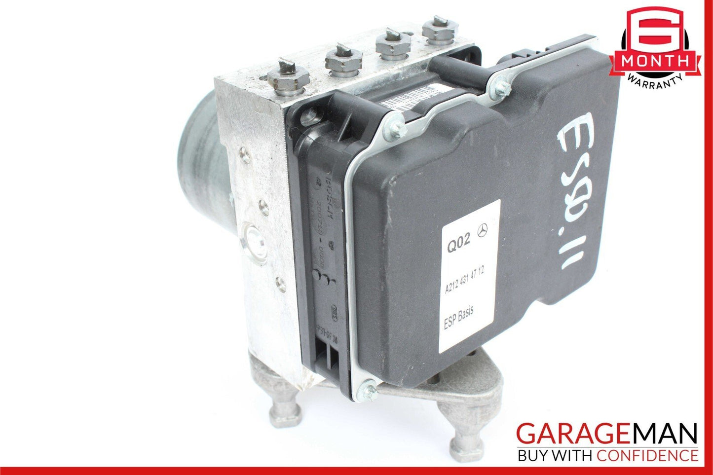 10-16 Mercedes W212 E350 ESP ABS Anti Lock Brake Pump 2124319512 OEM