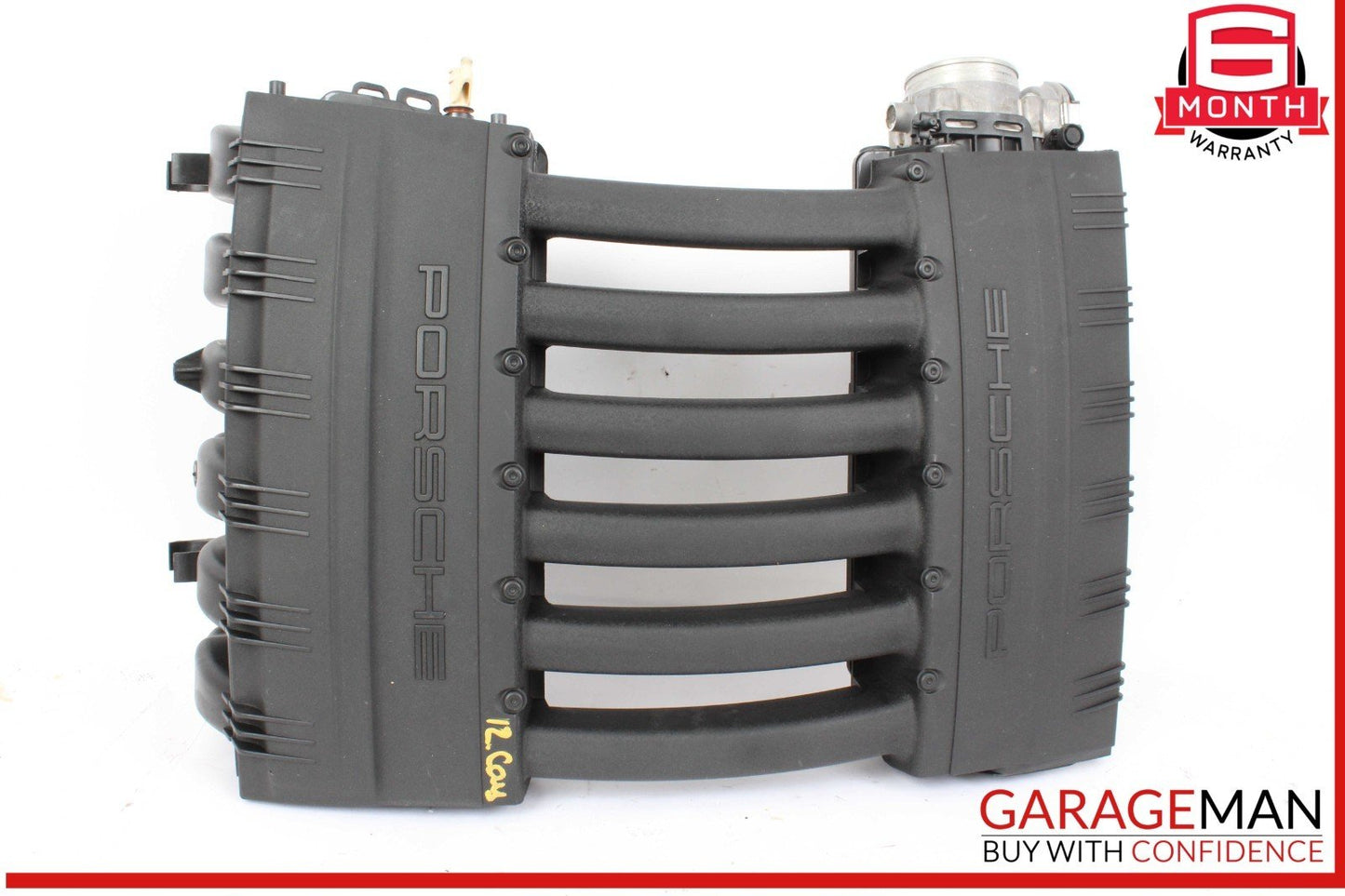 08-18 Porsche Cayenne 3.6L VR6 Engine Motor Air Intake Manifold 03H133201AB OEM