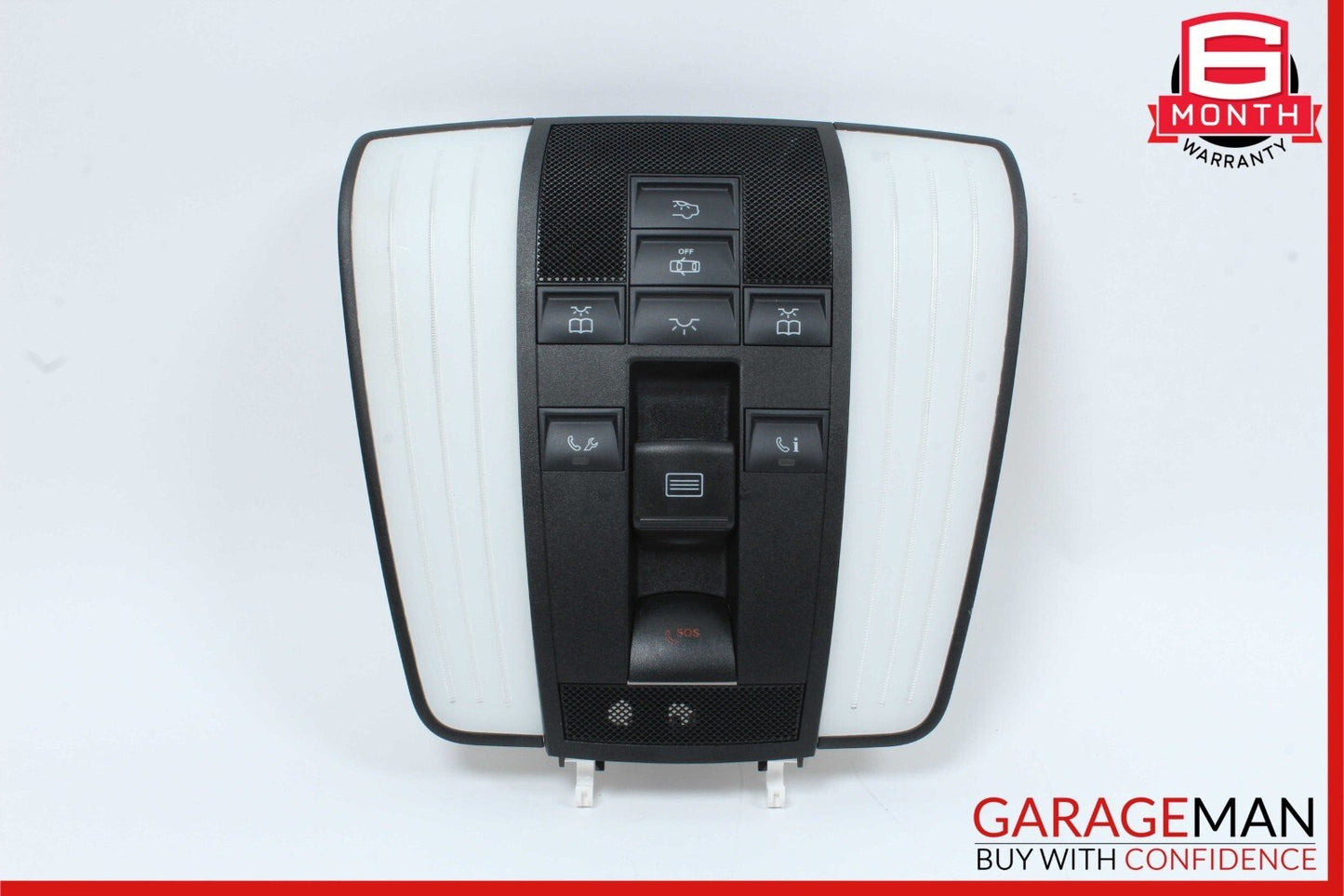 10-16 Mercedes W212 E350 CLS500 Front Overhead Dome Light Lamp Assembly Black