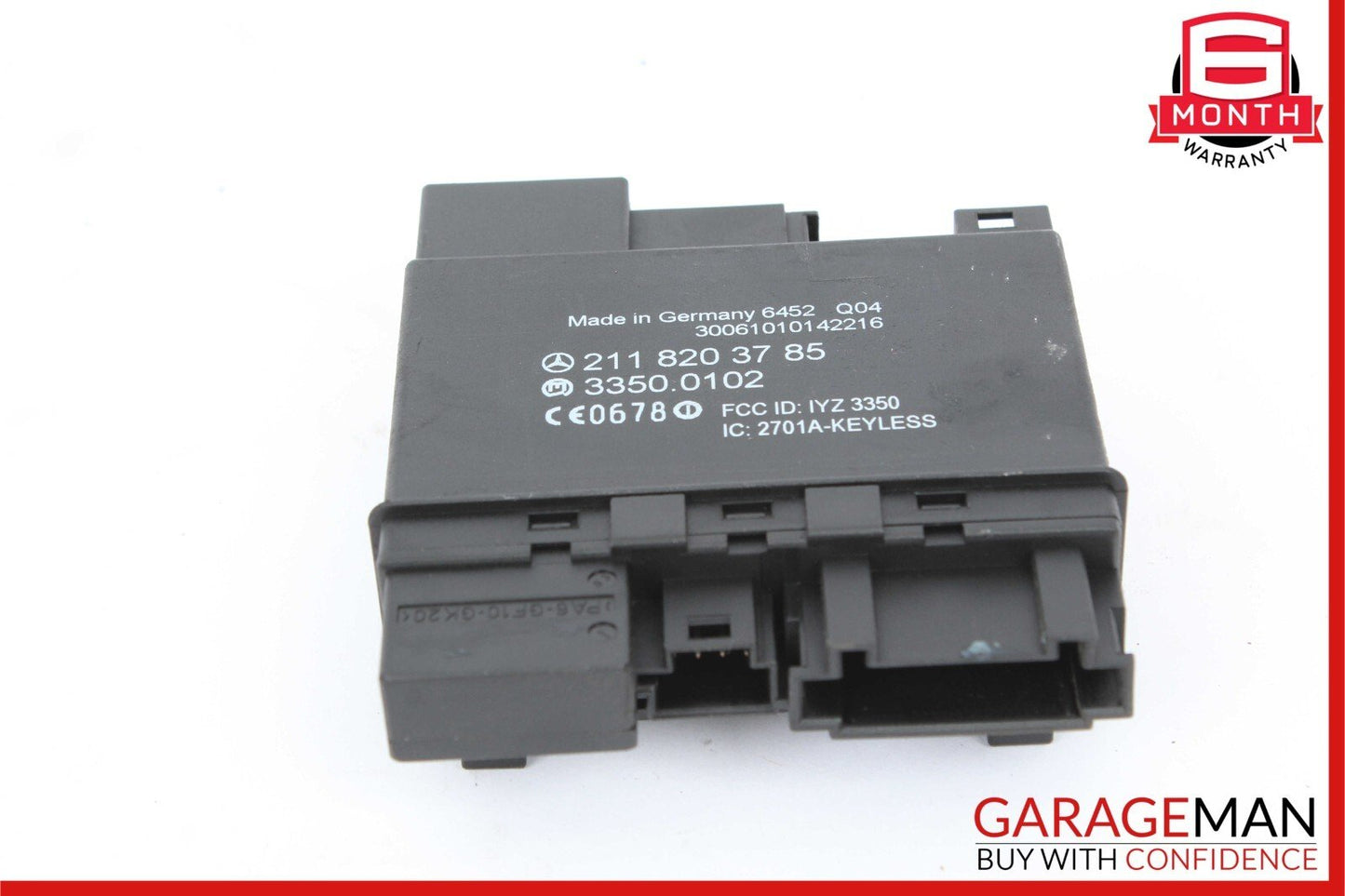 06-11 Mercedes W219 CLS500 E320 E350 Rear Door Keyless Go Control Module Unit