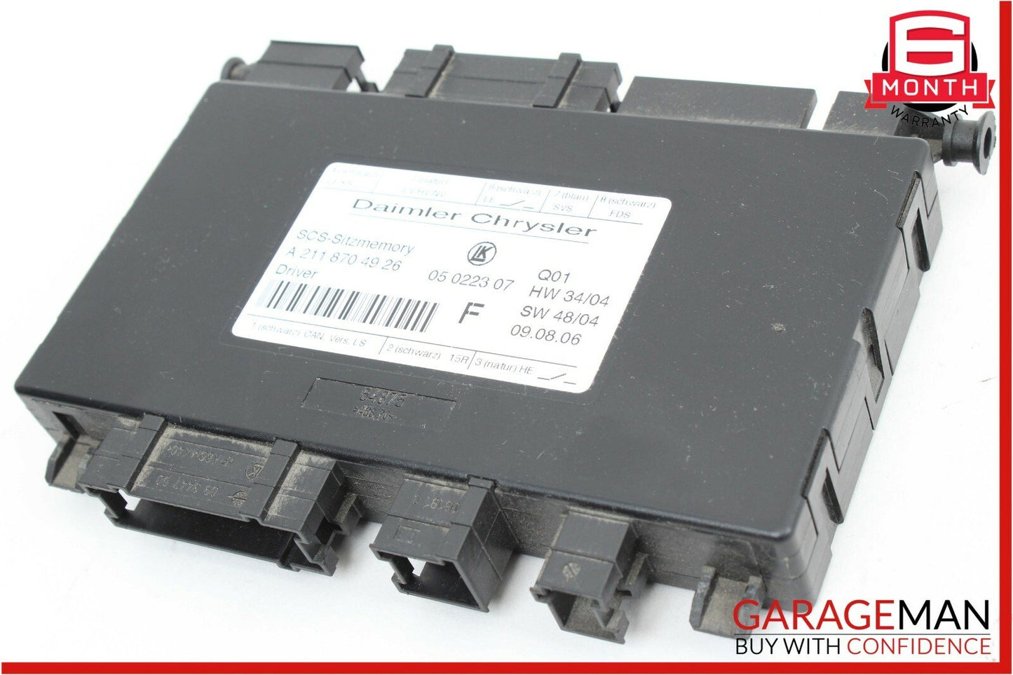 03-11 Mercedes E350 CLS500 GL320 Front Left Side Seat Control Module Unit