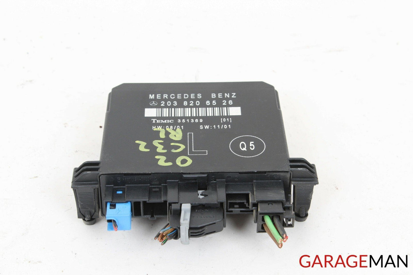 01-07 MERCEDES W203 C32 AMG REAR LEFT DRIVER SIDE DOOR CONTROL MODULE Q5 OEM