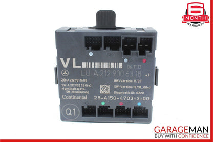 08-18 Mercedes C250 SLK250 E400 E350 Front Left Side Door Control Module Unit