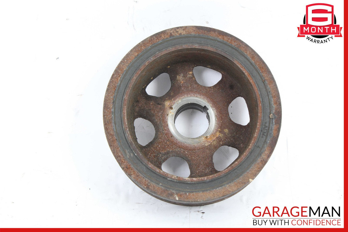 03-14 Mercedes W221 S600 Engine Motor Crankshaft Pulley Vibration Damper OEM