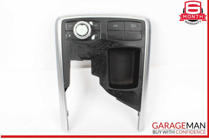 12-19 Mercedes X166 GL450 ML400 GLS550 Center Console Bezel Trim Black OEM
