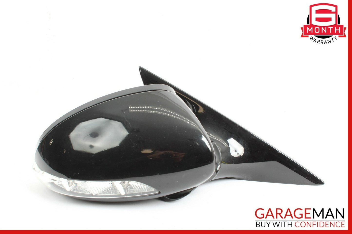06-08 Mercedes W219 CLS55 AMG Front Right Side Mirror Door Rear View Black OEM