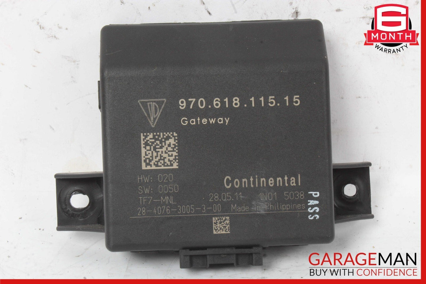 10-13 Porsche Panamera 970 Gateway Network Chassis Control Module Unit OEM