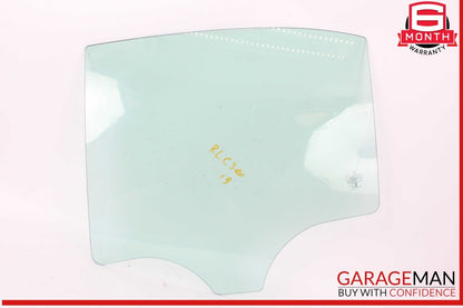 15-21 Mercedes W205 C300 C400 Rear Left Side Door Window Glass OEM