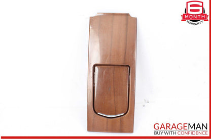 10-16 Porsche Panamera 970 Rear Center Console Cup Holder Panel Trim OEM