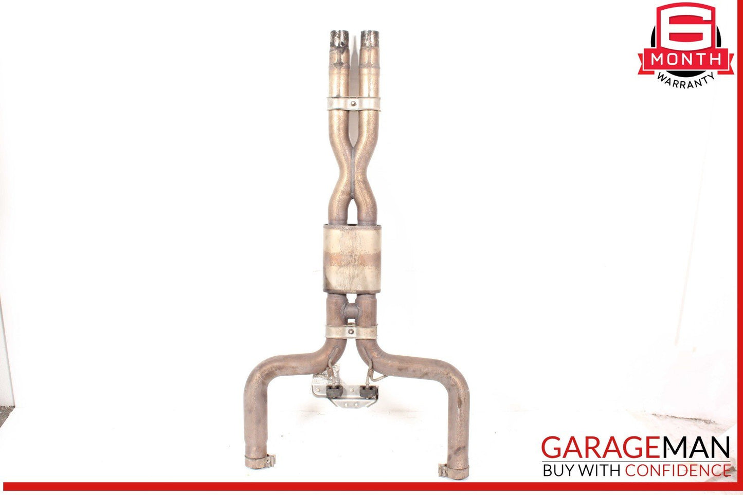 14-17 Maserati Quattroporte 3.0L Right & Left Exhaust Downpipes OEM