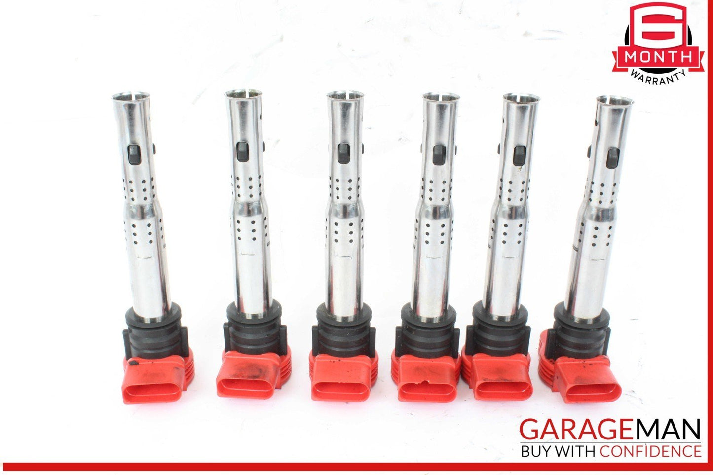 09-16 Audi S4 Engine Ignition Coil Coils Set of 6 0084344221 OEM