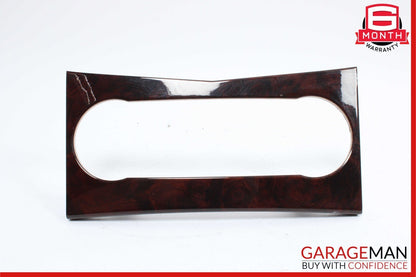 08-14 Mercedes W204 C280 C300 A/C Climate Control Switch Trim Bezel Cover Wood
