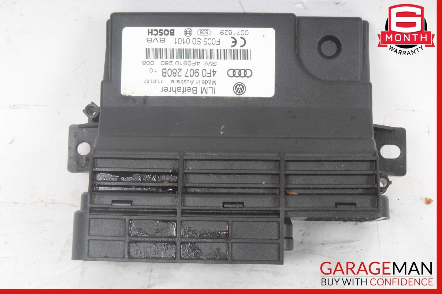 07-15 Audi Q7 Onboard Power Supply Control Module 4F0907280B OEM