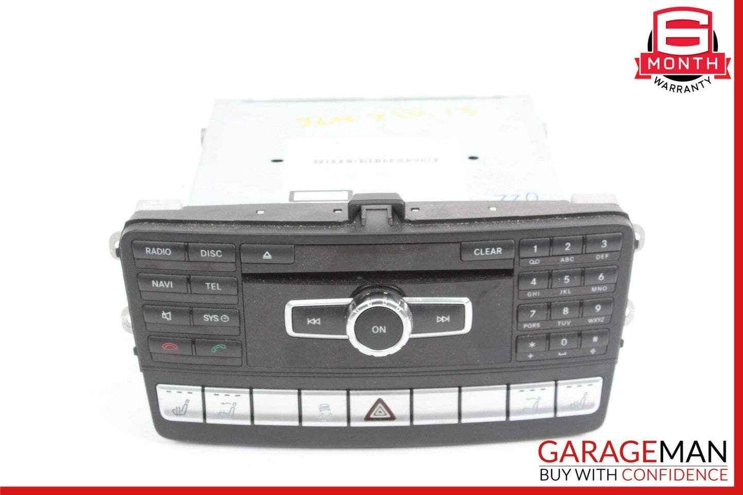 12-16 Mercedes R172 SLK250 SLK350 Navigation Command Head Unit DVD CD Audio OEM