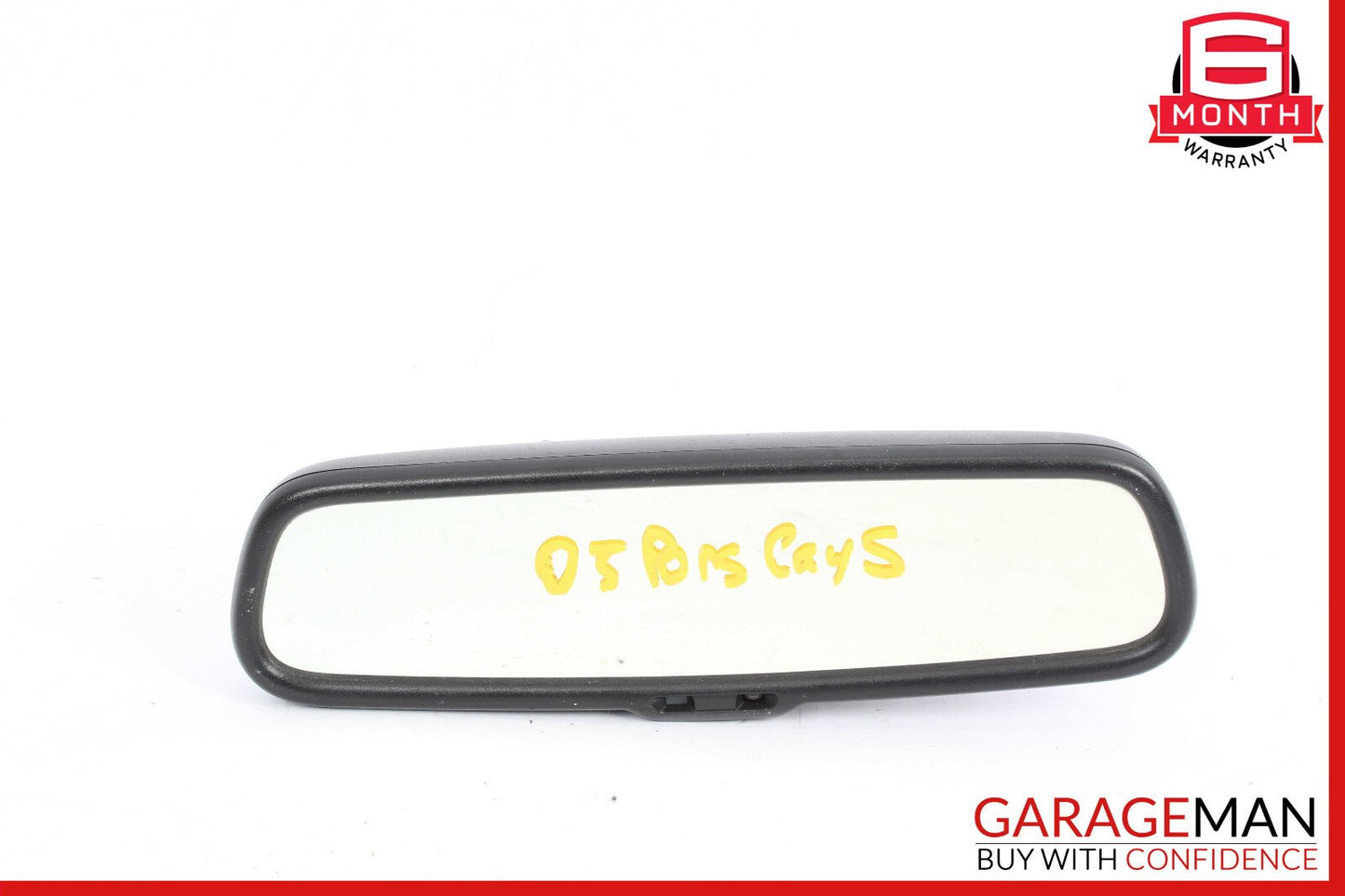 03-06 Porsche Cayenne S 955 Interior Top Upper Rear View Mirror Black OEM