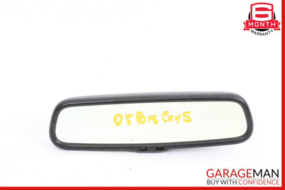 03-06 Porsche Cayenne S 955 Interior Top Upper Rear View Mirror Black OEM