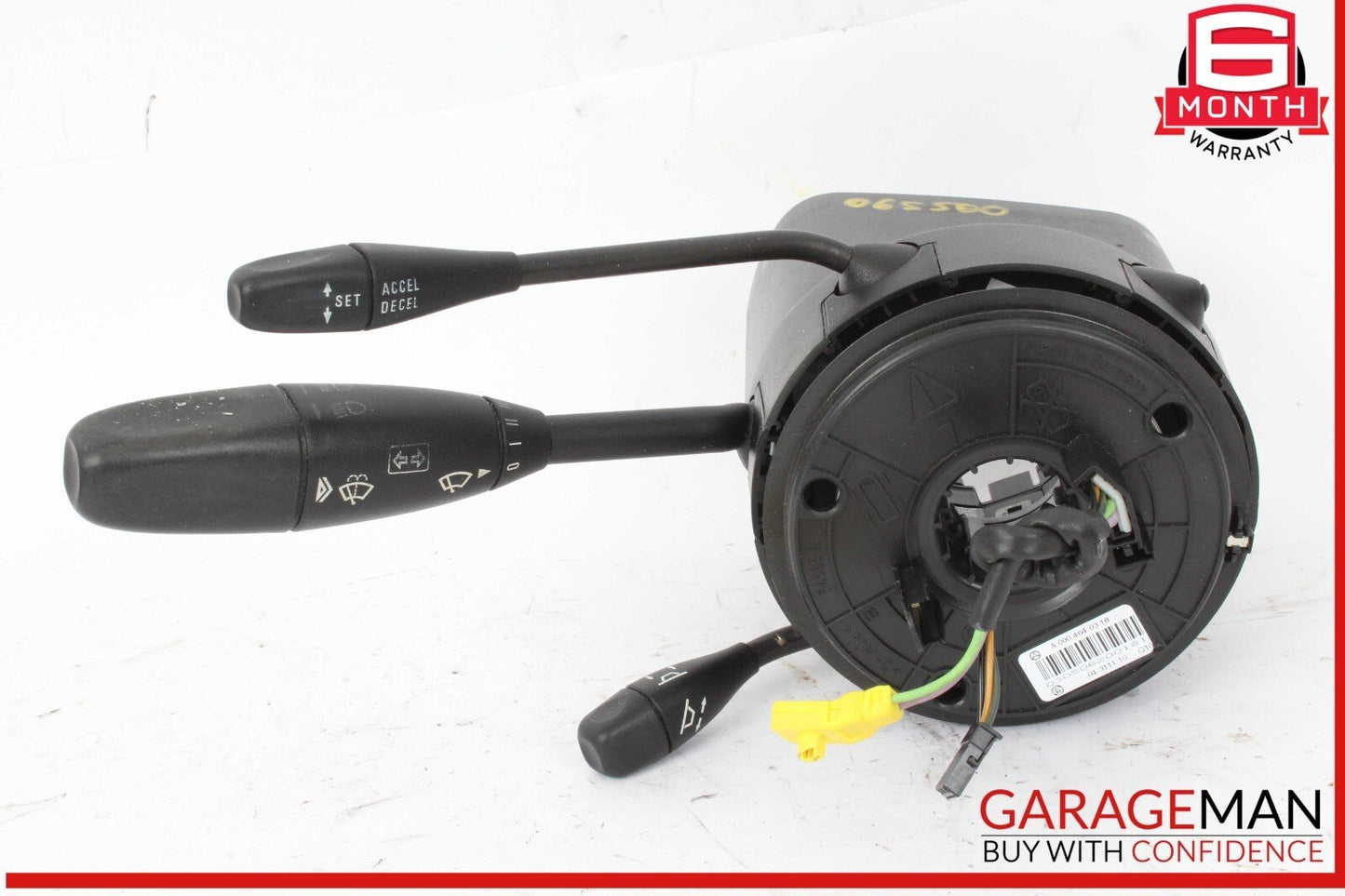 00-06 Mercedes W220 S500 Steering Column Control Switches Assembly Black OEM