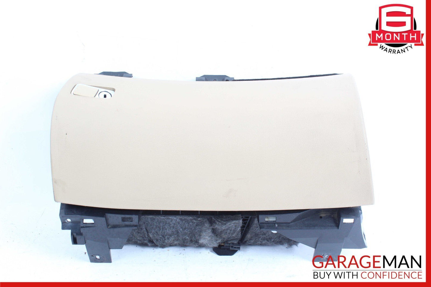 07-09 Mercedes W221 S450 S550 Dash Glove Box Storage Tray Compartment Brown