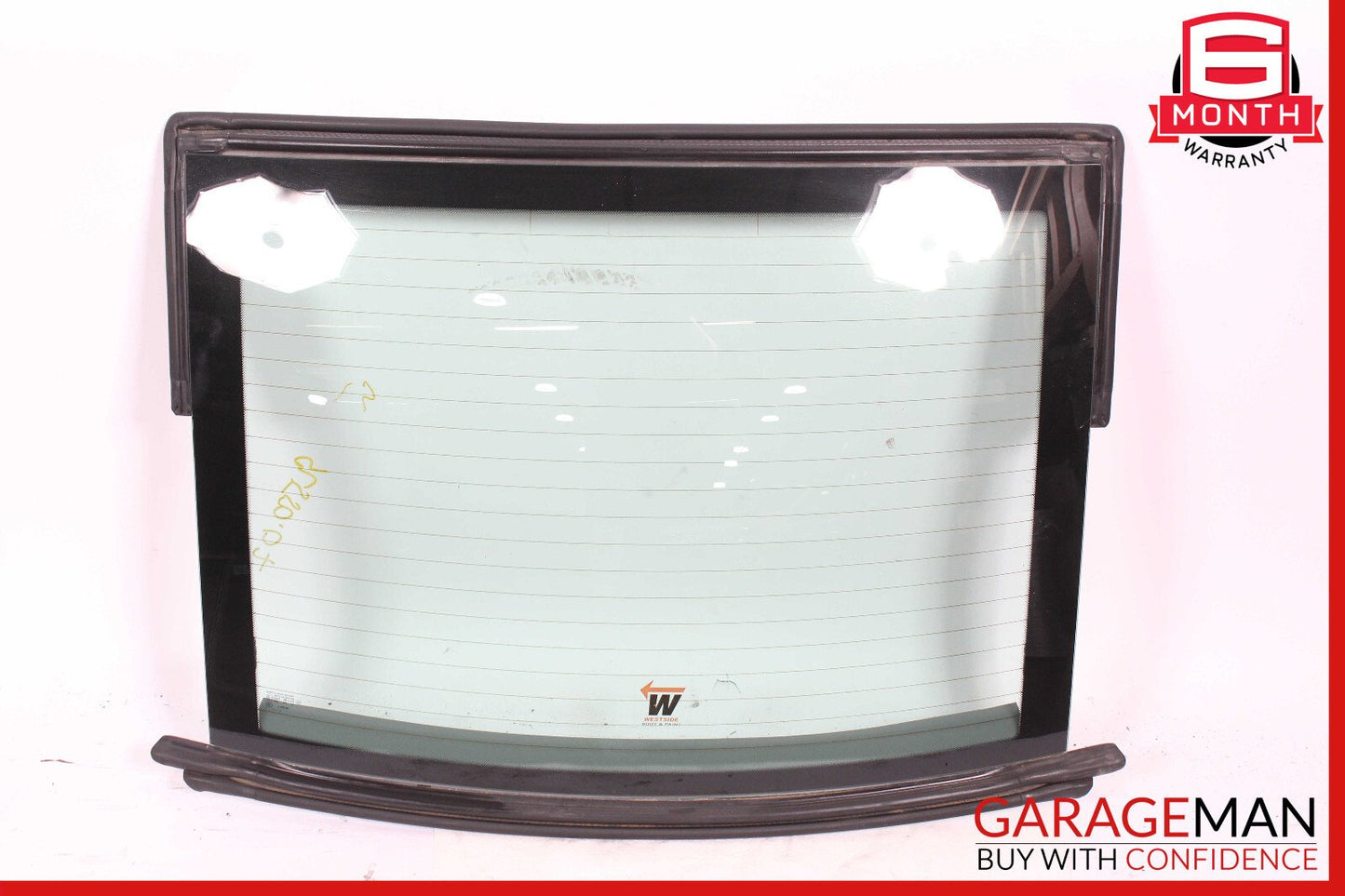 03-12 Mercedes R230 SL500 SL55 AMG Rear Back Windshield Glass Assembly OEM