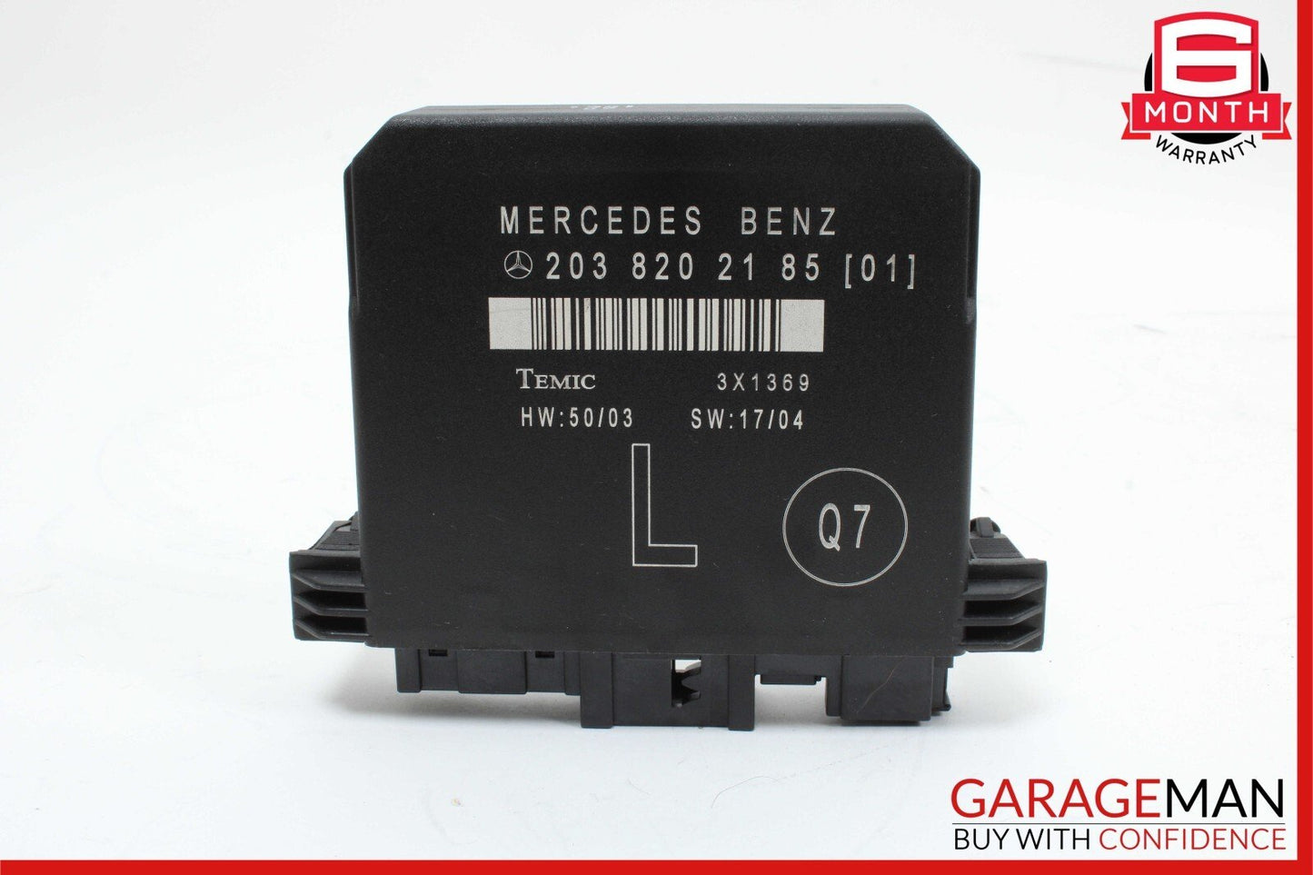 01-07 Mercedes W203 C320 C230 Rear Left Door Computer Controller Module Unit