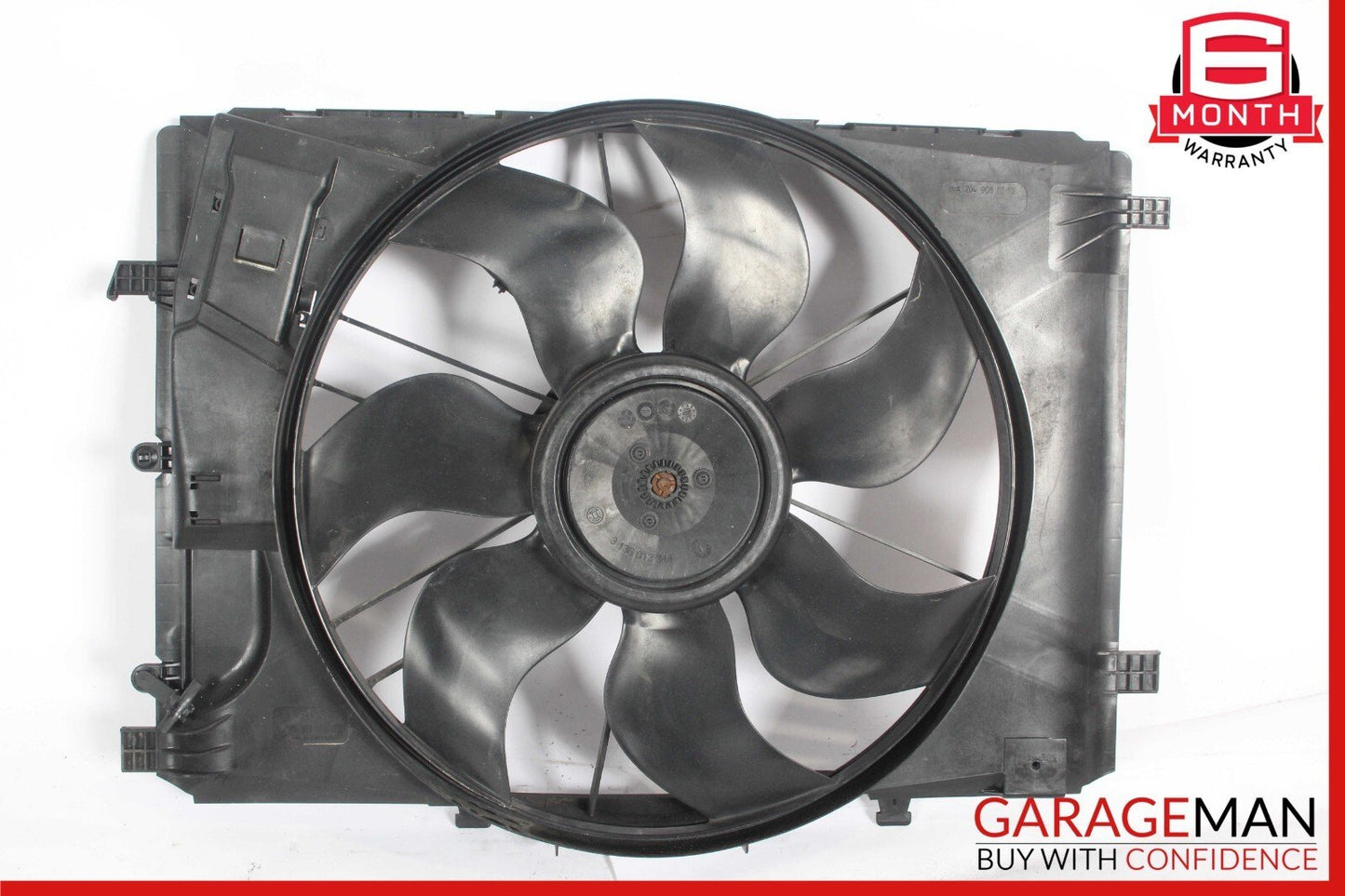 08-18 Mercedes W204 C250 E350 C300 Engine Cooling Fan Motor Radiator OEM