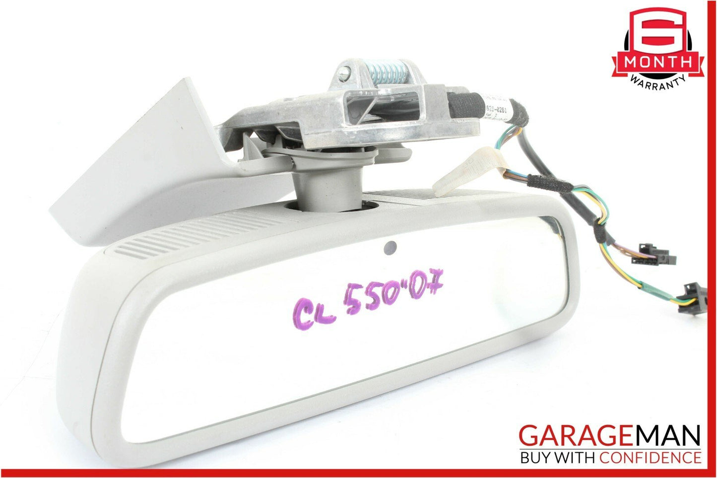 07-10 Mercedes W216 CL550 CL500 CL65 AMG Interior Rear View Mirror OEM