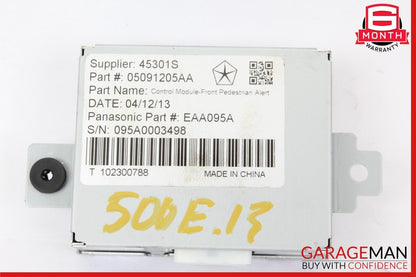 12-19 Fiat 500 Electronic Pedestrian Protection Control Module OEM 05091205AA