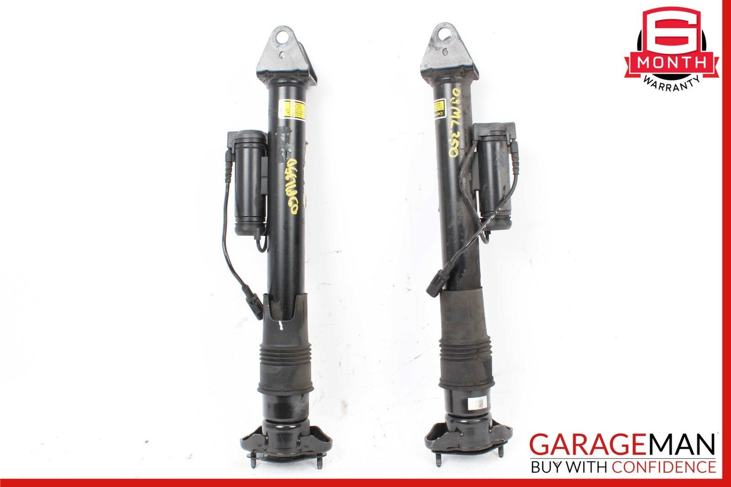 07-12 Mercedes W164 ML350 4Matic Rear Left & Right Shock Strut Set w/ ADS OEM