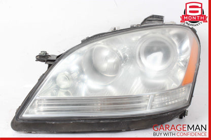 06-08 Mercedes W164 ML350 ML320 ML500 Left Drive Headlight Lamp Halogen OEM