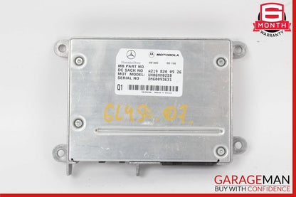 06-12 Mercedes X164 GL450 4MATIC Communication Control Module 2198200926 OEM