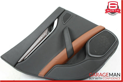 14-17 Maserati Ghibli Rear Left Side Complete Interior Door Trim Panel Assembly