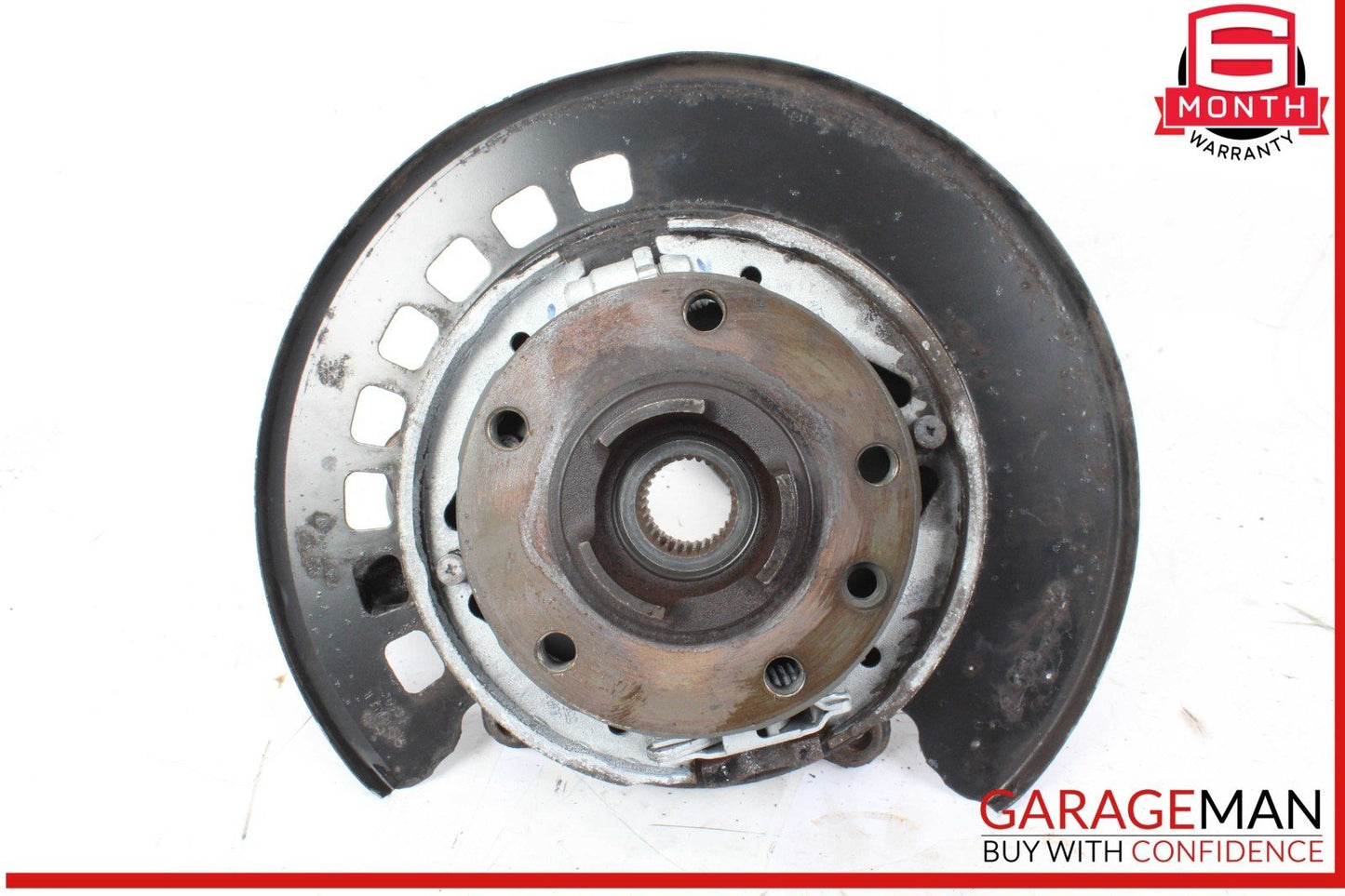 03-10 Porsche Cayenne 955 957 Rear Left Wheel Spindle Knuckle Hub Bearing OEM