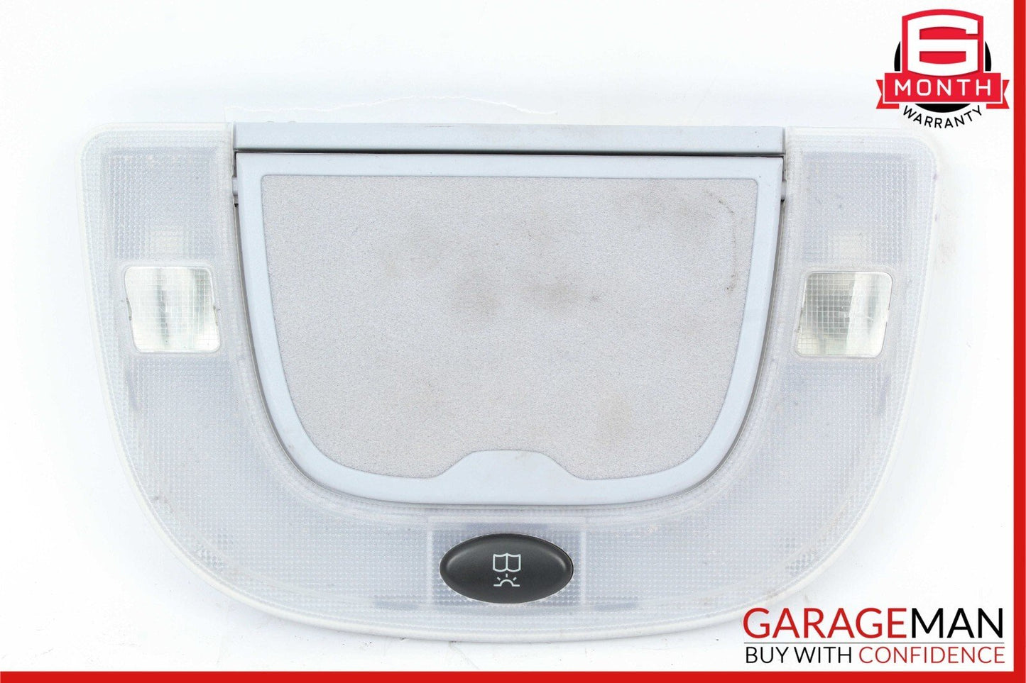00-06 Mercedes W220 S430 S500 Rear Left / Right Rear Dome Light Mirror Gray