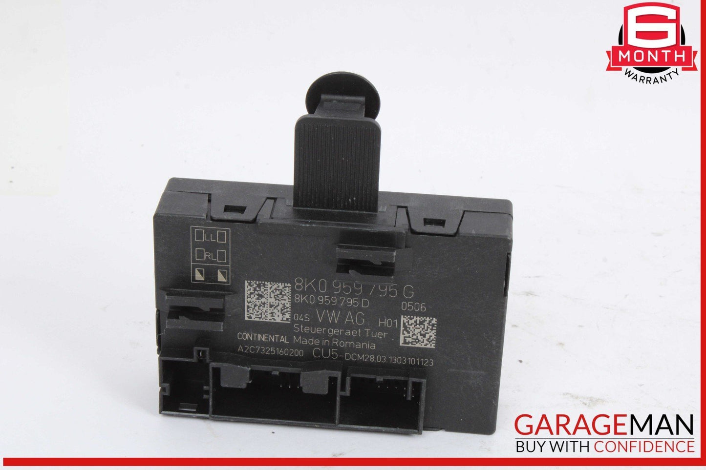 13-17 Audi Q5 SQ5 Rear Left Driver Side Door Control Module Unit 8K0959795G OEM