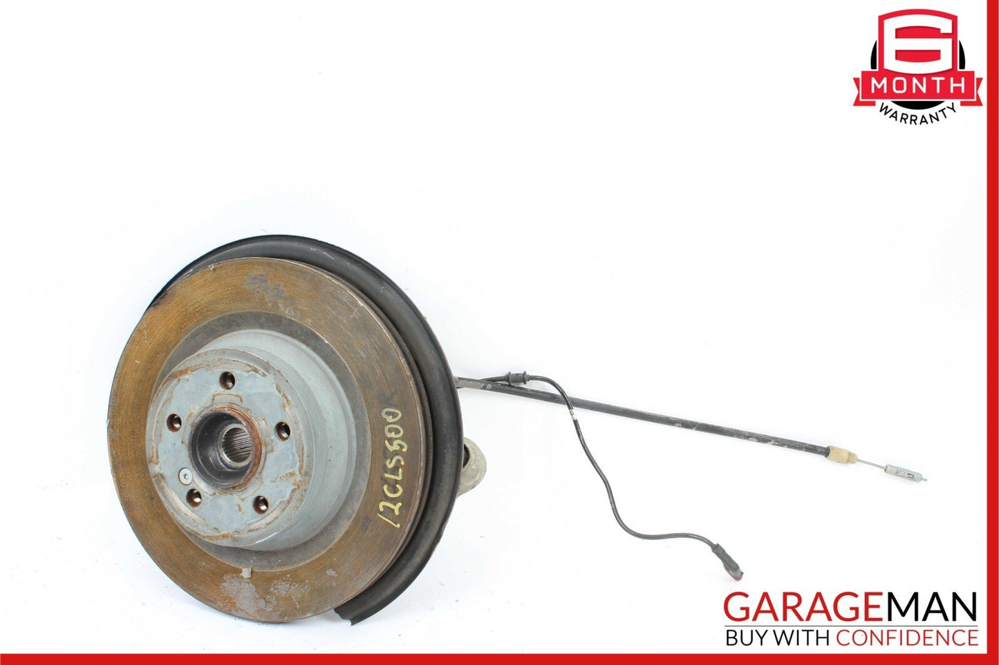 12-16 Mercedes W218 CLS500 Rear Right Wheel Spindle Knuckle Hub Bearing Assy